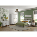 Mesa de Cabeceira Madeira Maciça  (Preto, Azul, Amêndoa Cinza e Branco) - Prime Decor