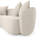 Sofá Curvo Serenità com almofadas soltas - Largura 2,60m - Prime Decor