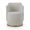 Poltrona Harmonia 1 Lugar Giratória Boucle - Prime Decor