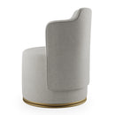 Poltrona Harmonia 1 Lugar Giratória Boucle - Prime Decor