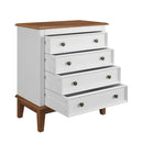 Cômoda Firenze 4 Gavetas (Branco, Cinza, Preto, Azul e Amêndoa) - Prime Decor