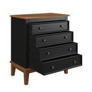 Cômoda Firenze 4 Gavetas (Branco, Cinza, Preto, Azul e Amêndoa) - Prime Decor