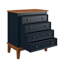 Cômoda Firenze 4 Gavetas (Branco, Cinza, Preto, Azul e Amêndoa) - Prime Decor