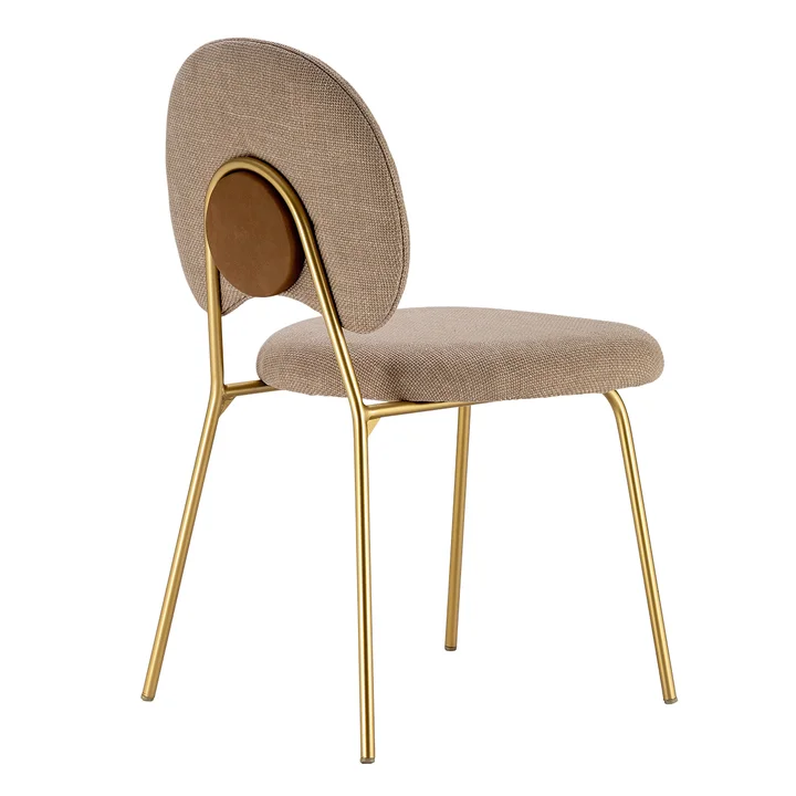 Cadeira Aurora — Dourado automotivo