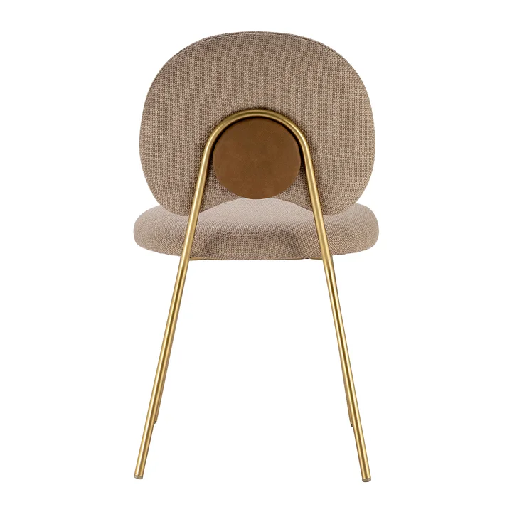 Cadeira Aurora — Dourado automotivo