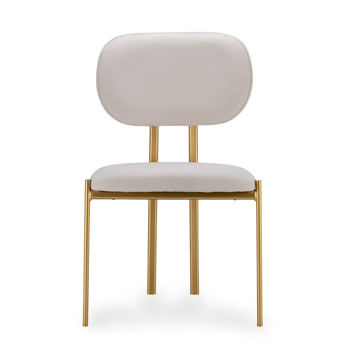 Cadeira Cloe — Dourado automotivo