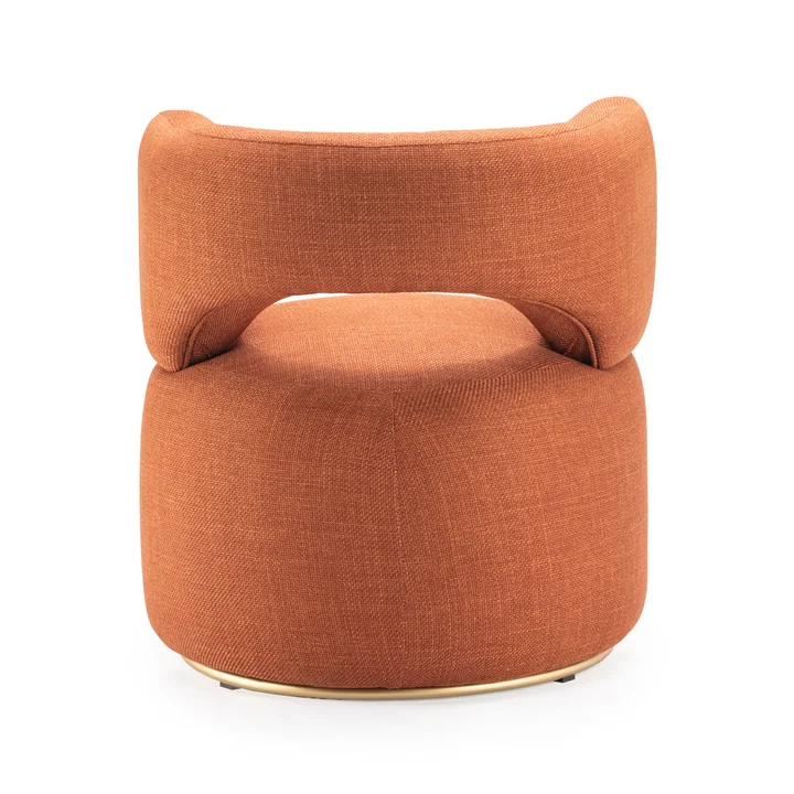 Poltrona Elegante — Dourado automotivo