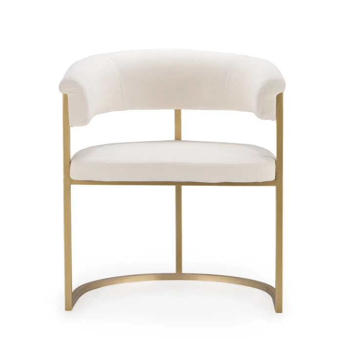 Poltrona Helena — Dourado automotivo