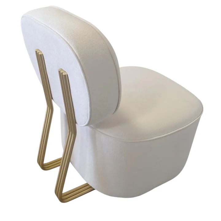 Poltrona Monaco — Dourado automotivo