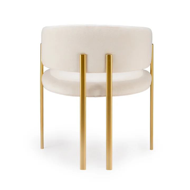Poltrona Serena — Prata acetinado