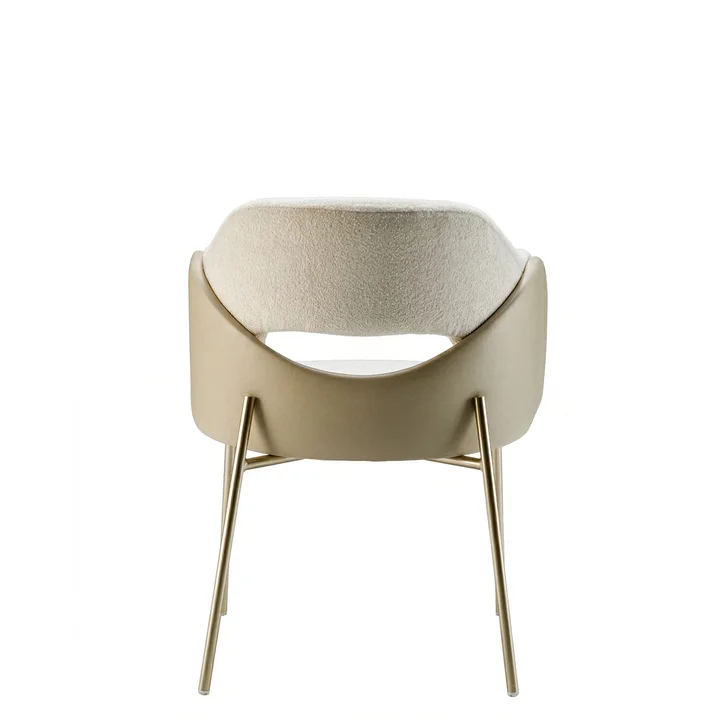 Poltrona Taise — Prata acetinado